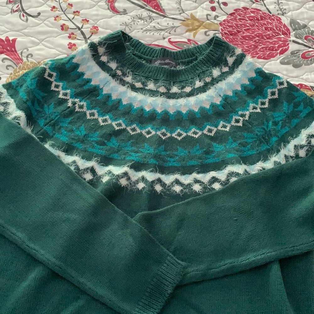 Eddie Bauer Fair Isle Sweater